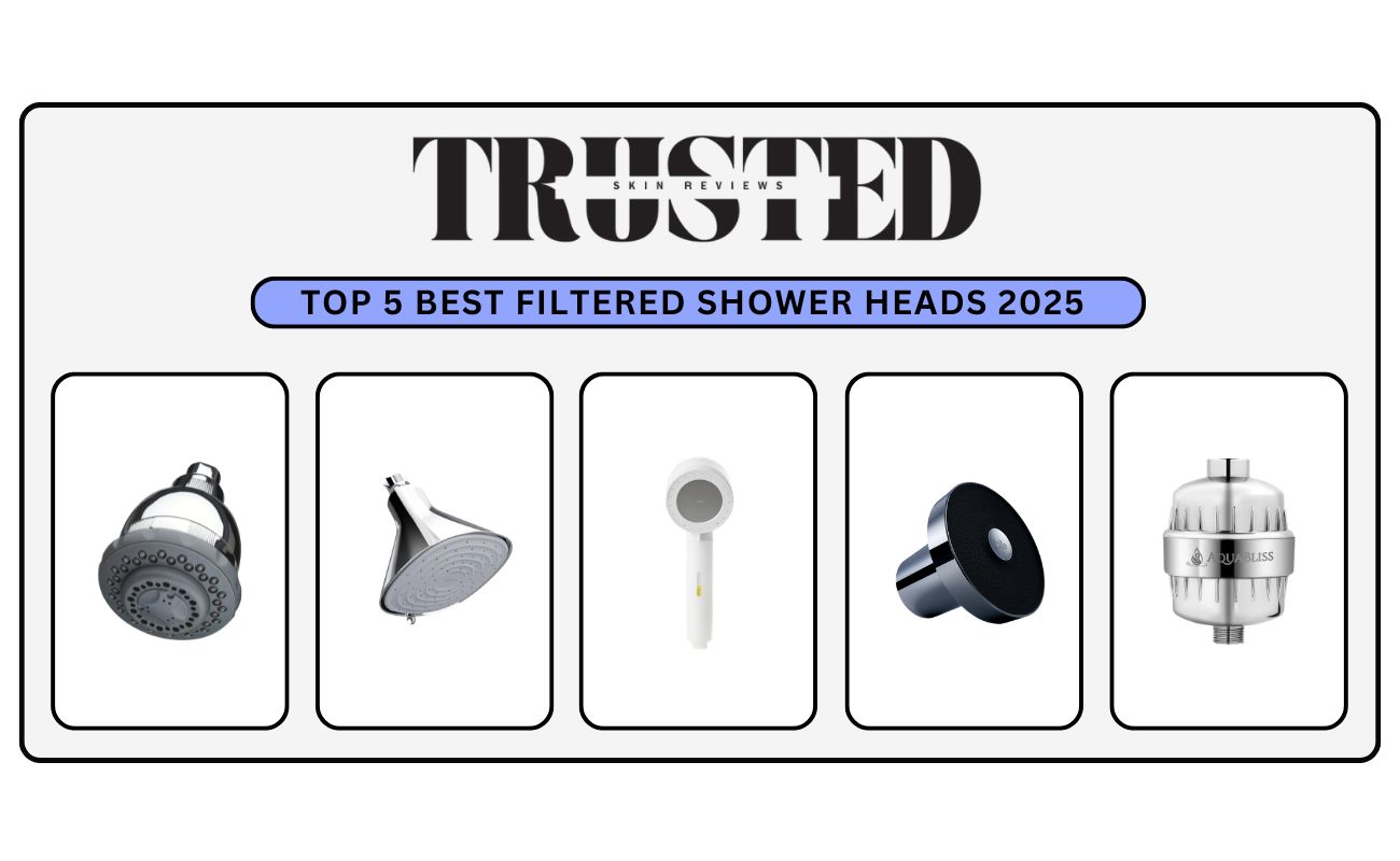 Best filtered showerheads for skincare - product comparison